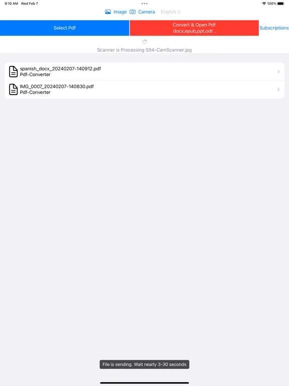 PDF Converter , PDF Reader iPad Screenshots