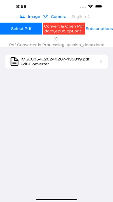 PDF Converter , PDF Reader Screenshots