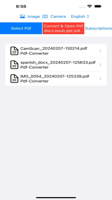PDF Converter , PDF Reader Screenshots