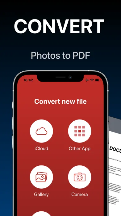 Ảnh chụp màn hình của PDF Converter - Word to PDF