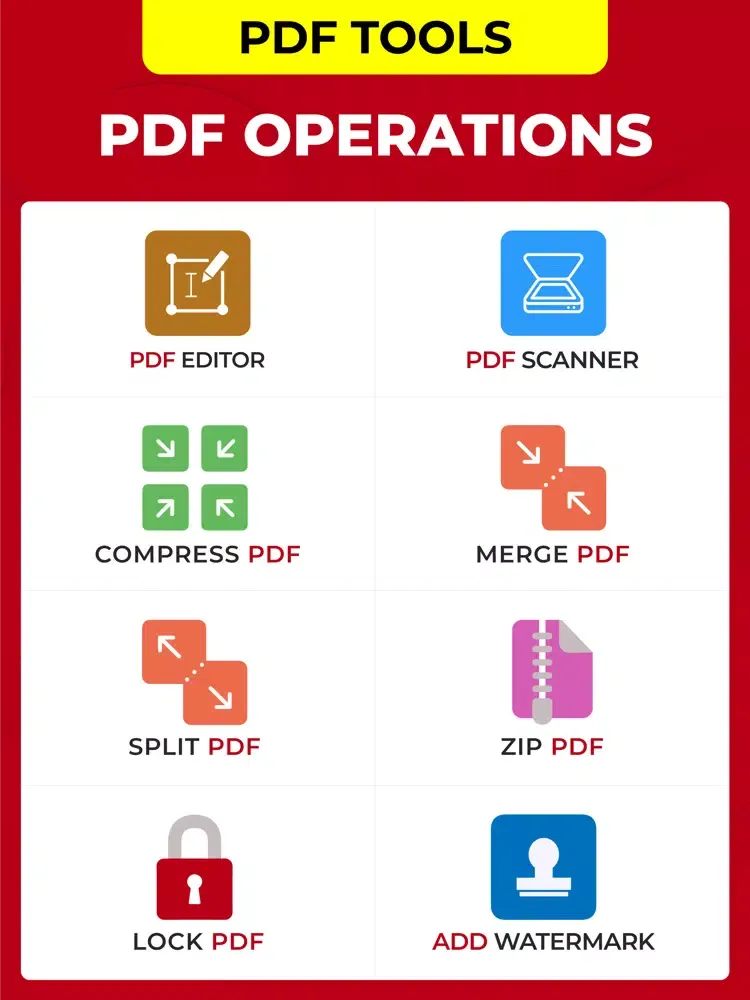 تصاویر PDF Converter: Convert to Word iPad 
