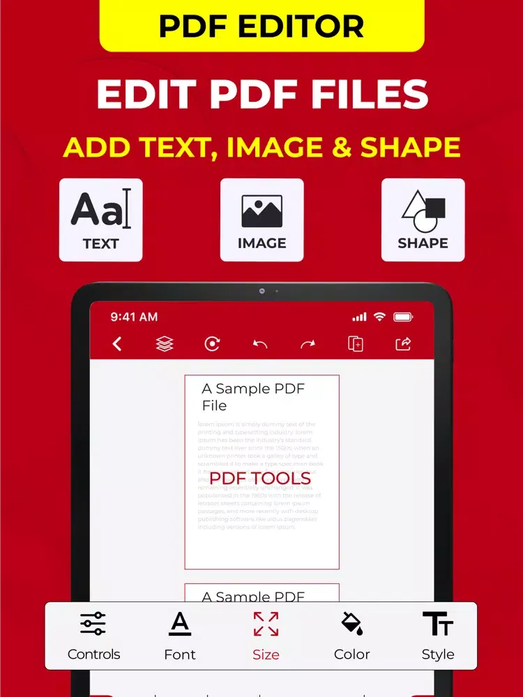 تصاویر PDF Converter: Convert to Word iPad 