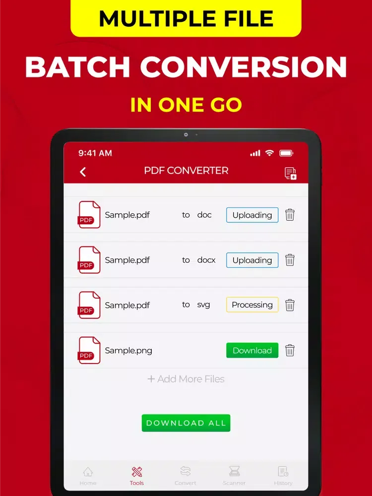 تصاویر PDF Converter: Convert to Word iPad 