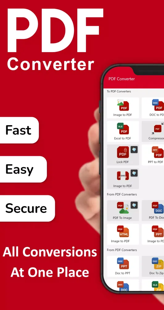 PDF Converter, PDF to Word Screenshots