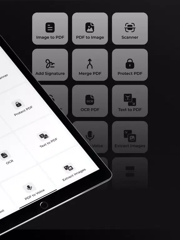 Capturas de tela do PDF Converter − Photo to PDF iPad 