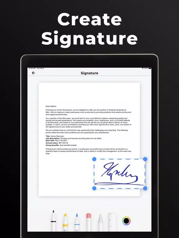 Capturas de tela do PDF Converter − Photo to PDF iPad 