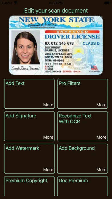 Genius PDF & Document Scanner سکرین شاٹس