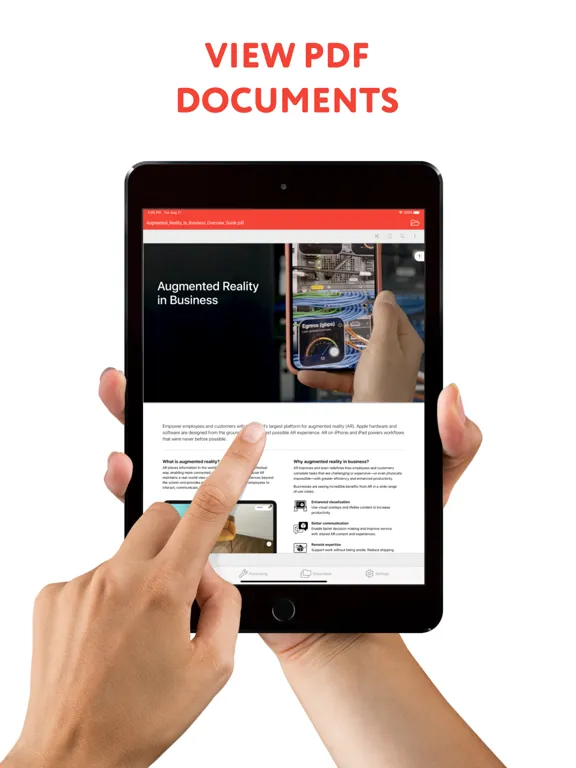 PDF Lab: read & view documents iPad  스크린샷