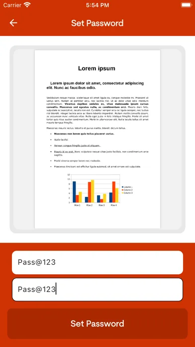 Zrzuty ekranu PDF Password Protector,Creator