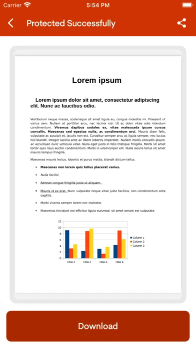 Zrzuty ekranu PDF Password Protector,Creator