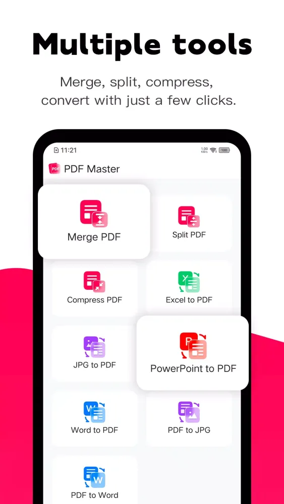Capturas de pantalla de PDF Master