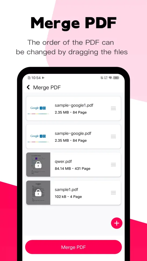 Capturas de pantalla de PDF Master