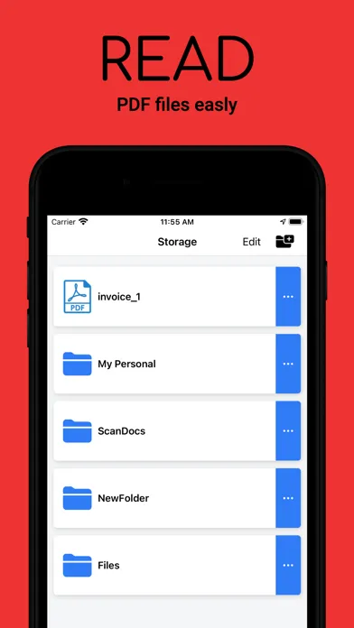 Captures d'écran de Scanner App - PDF scanner `