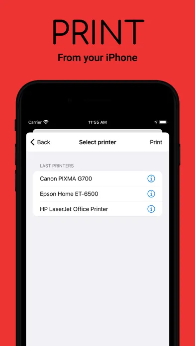 Captures d'écran de Scanner App - PDF scanner `