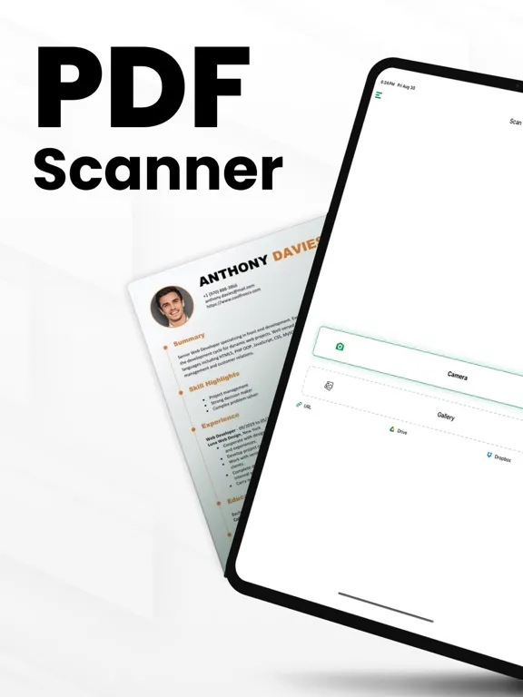 Tangkapan skrin PDF Scanner－Scan to PDF iPad 