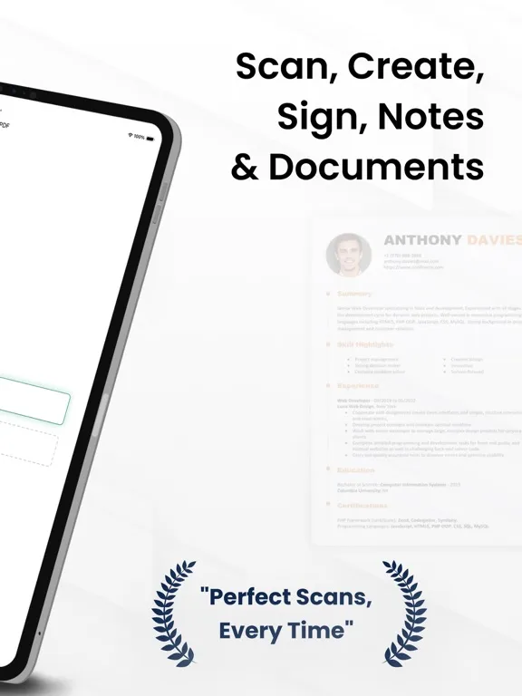 Tangkapan skrin PDF Scanner－Scan to PDF iPad 