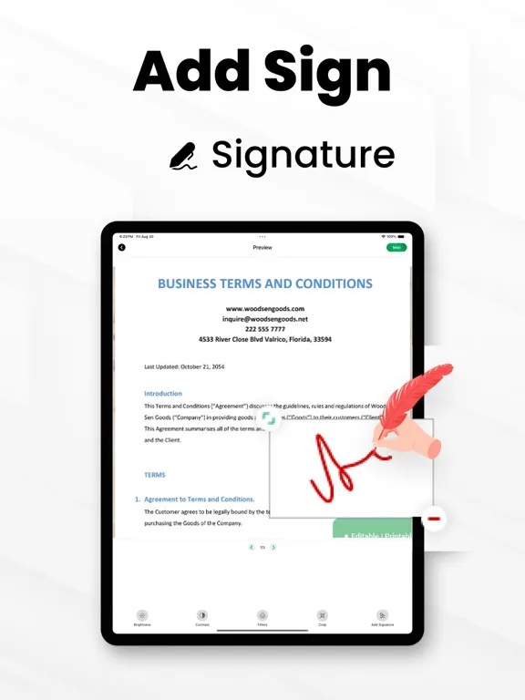 Tangkapan skrin PDF Scanner－Scan to PDF iPad 