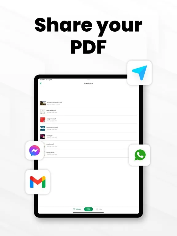 Tangkapan skrin PDF Scanner－Scan to PDF iPad 