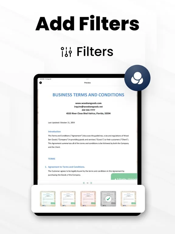 Tangkapan skrin PDF Scanner－Scan to PDF iPad 