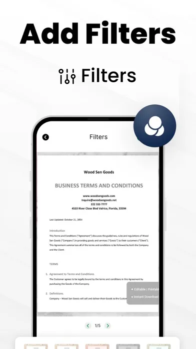 Tangkapan skrin PDF Scanner－Scan to PDF