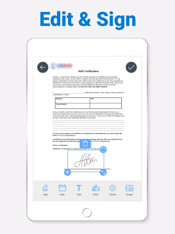 Capturas de tela do TapScanner - PDF Scanner App iPad 