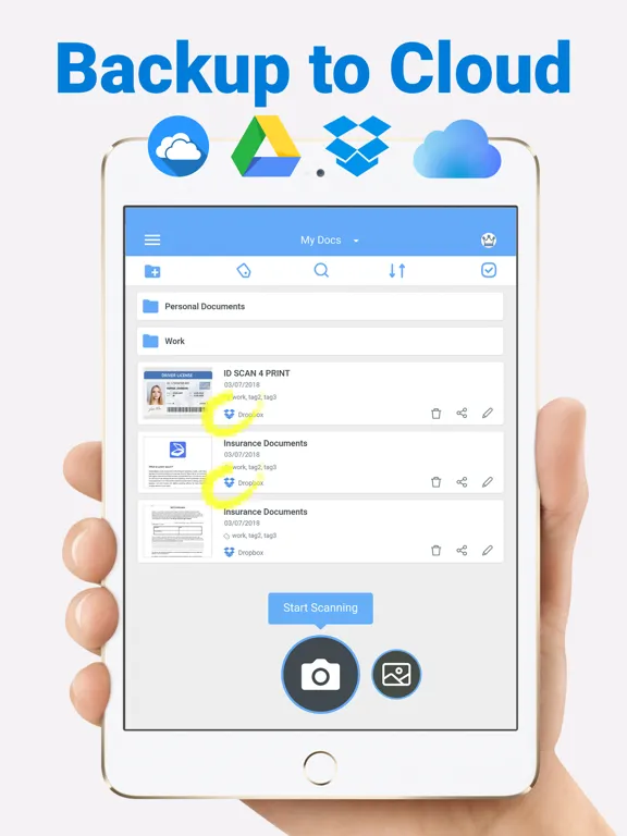 Capturas de tela do TapScanner - PDF Scanner App iPad 