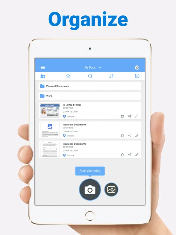 Capturas de tela do TapScanner - PDF Scanner App iPad 