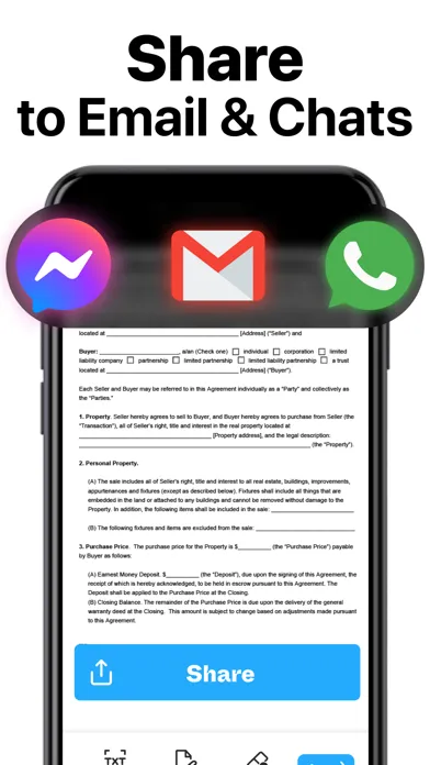 Capturas de tela do TapScanner - PDF Scanner App
