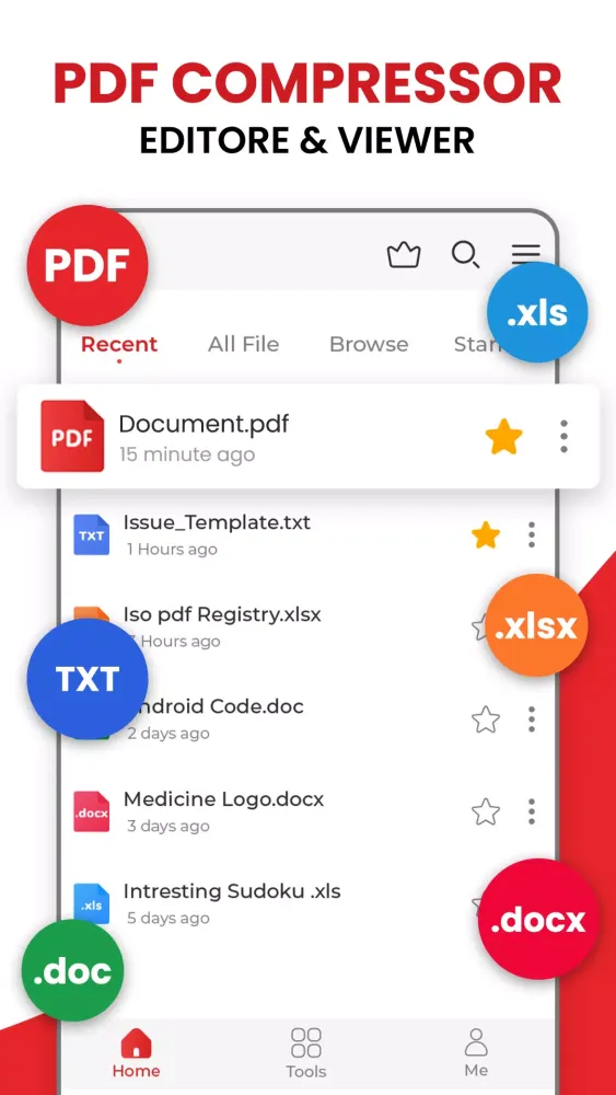 تصاویر PDF Compressor-Reduce PDF Size