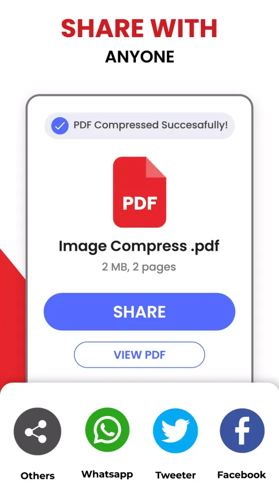 تصاویر PDF Compressor-Reduce PDF Size