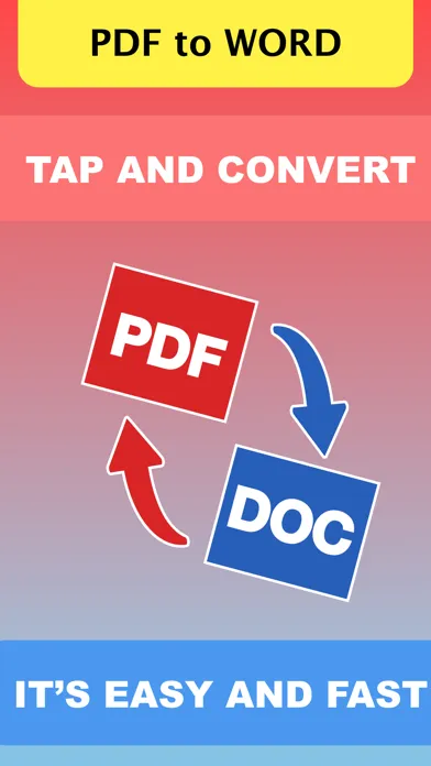 PDF Converter: PDF to Word سکرین شاٹس