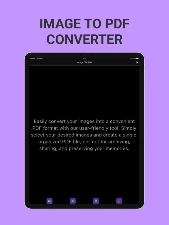 Capturas de pantalla de Photo to PDF Converter * iPad 