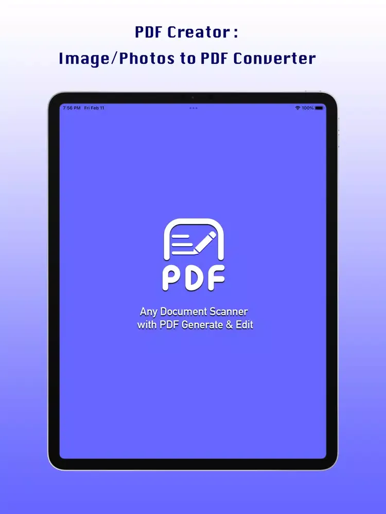 PDF Creator : Images to PDF iPad  سکرین شاٹس