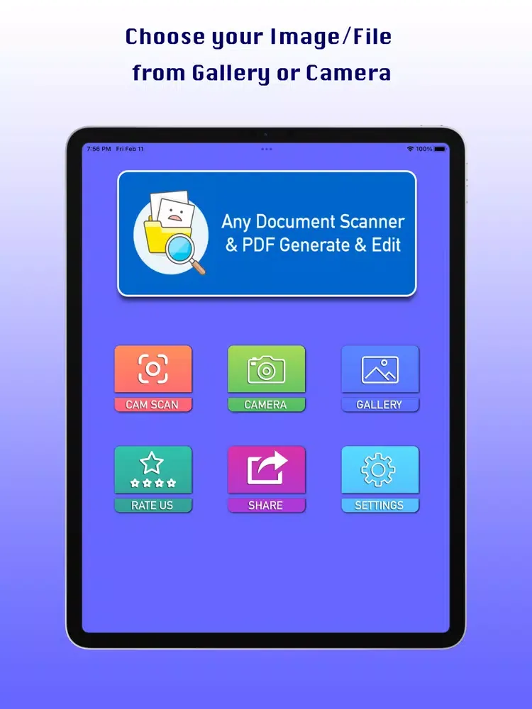 PDF Creator : Images to PDF iPad  سکرین شاٹس