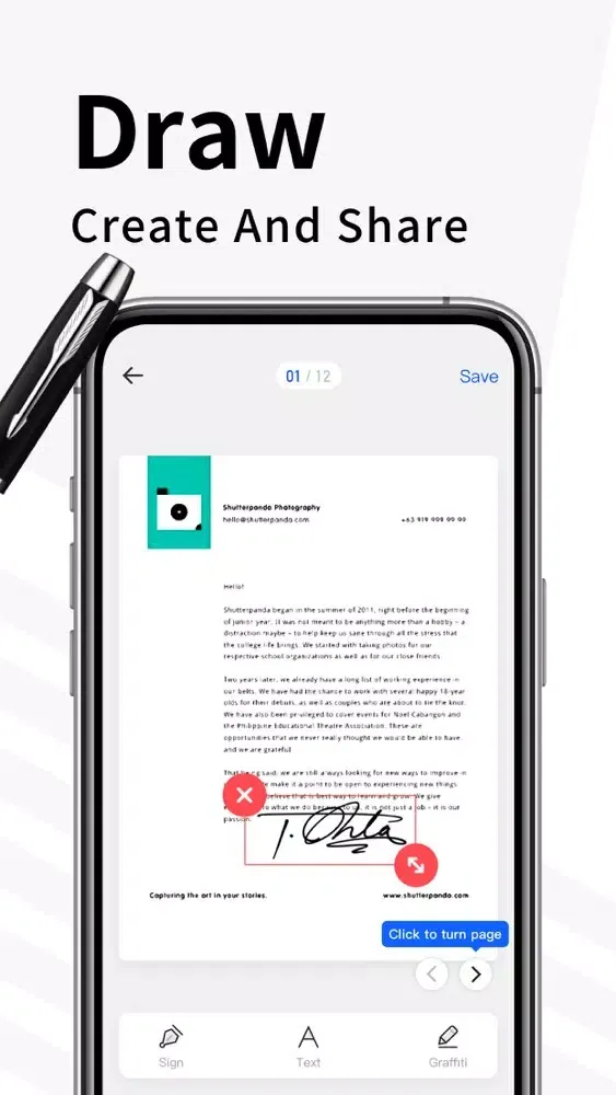 Signature - Sign and Fill Docs سکرین شاٹس