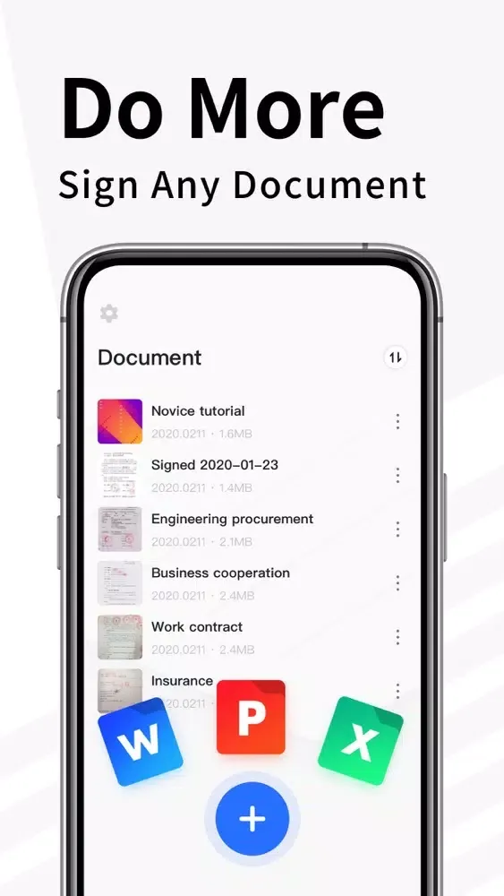 Signature - Sign and Fill Docs سکرین شاٹس