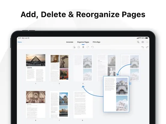 PDF Gear - PDF Editor & Reader iPad  Screenshots