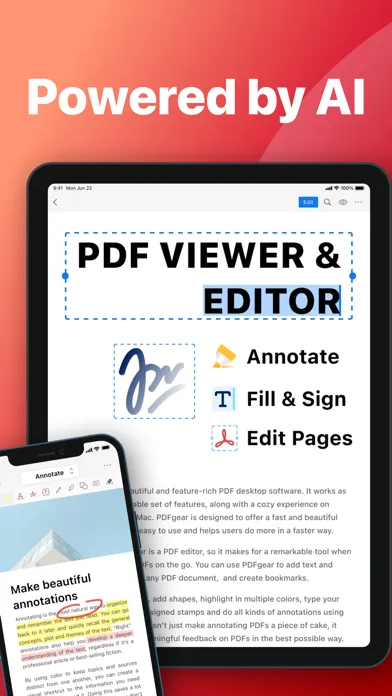 PDF Gear - PDF Editor & Reader Screenshots
