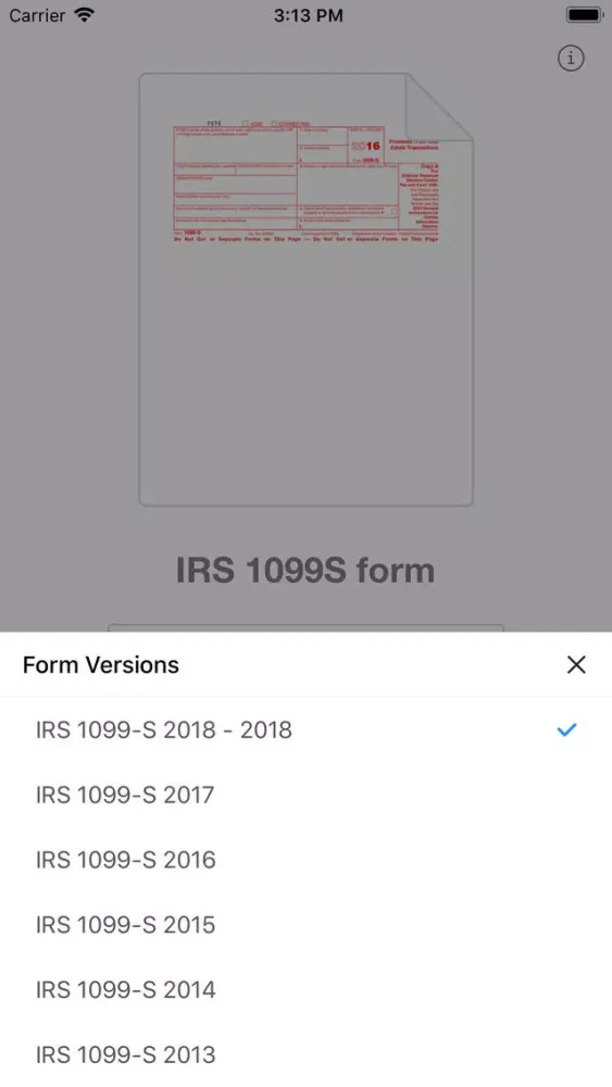 1099S Form স্ক্রিনশট