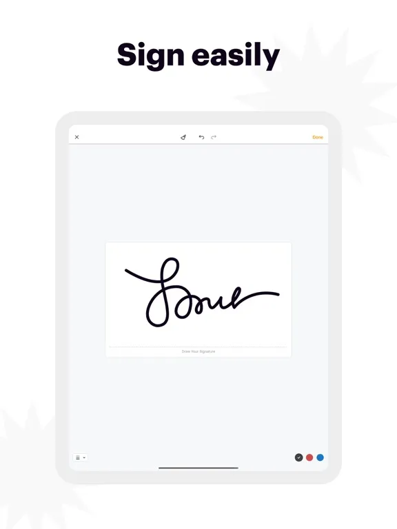 pdfFiller: PDF document editor iPad  スクリーンショット
