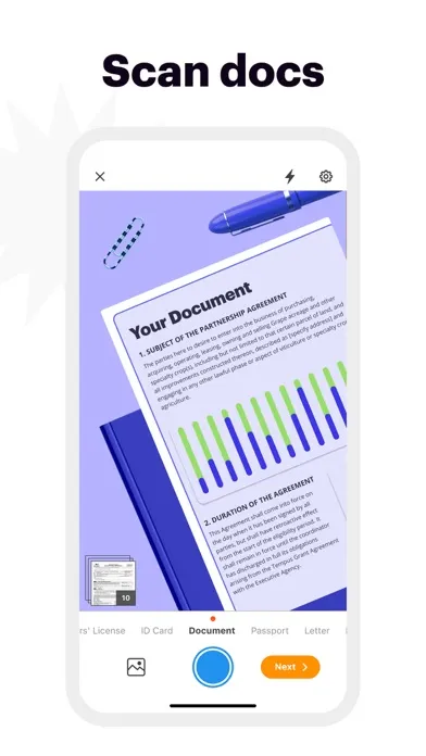 pdfFiller: PDF document editor スクリーンショット