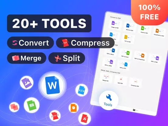 Tangkapan layar PDF Converter by PDFgear iPad 