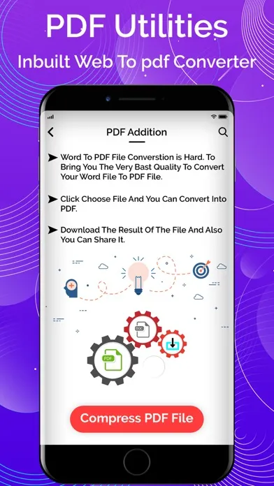 PDF Utilities Ekran Görüntüleri