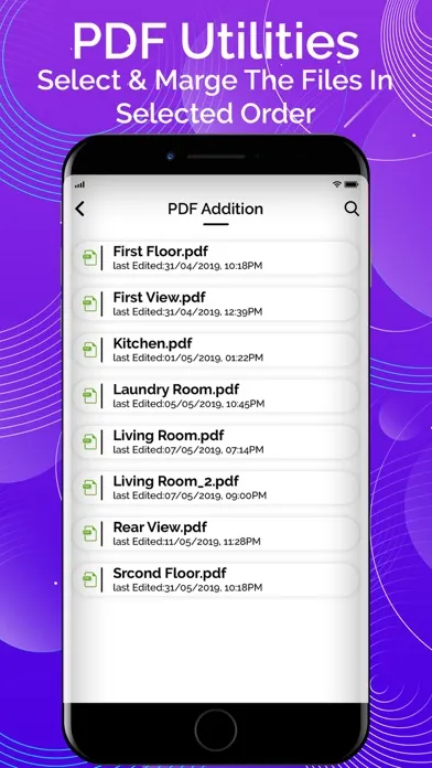 PDF Utilities Ekran Görüntüleri