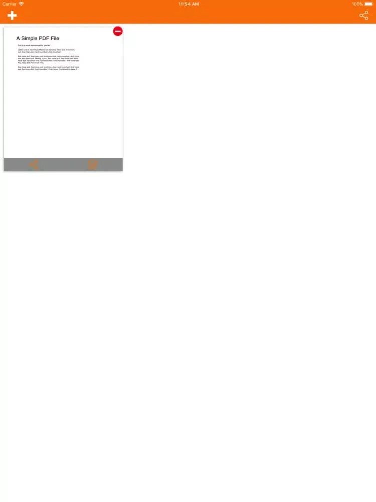 Capturas de pantalla de PDF Reader & Editors iPad 