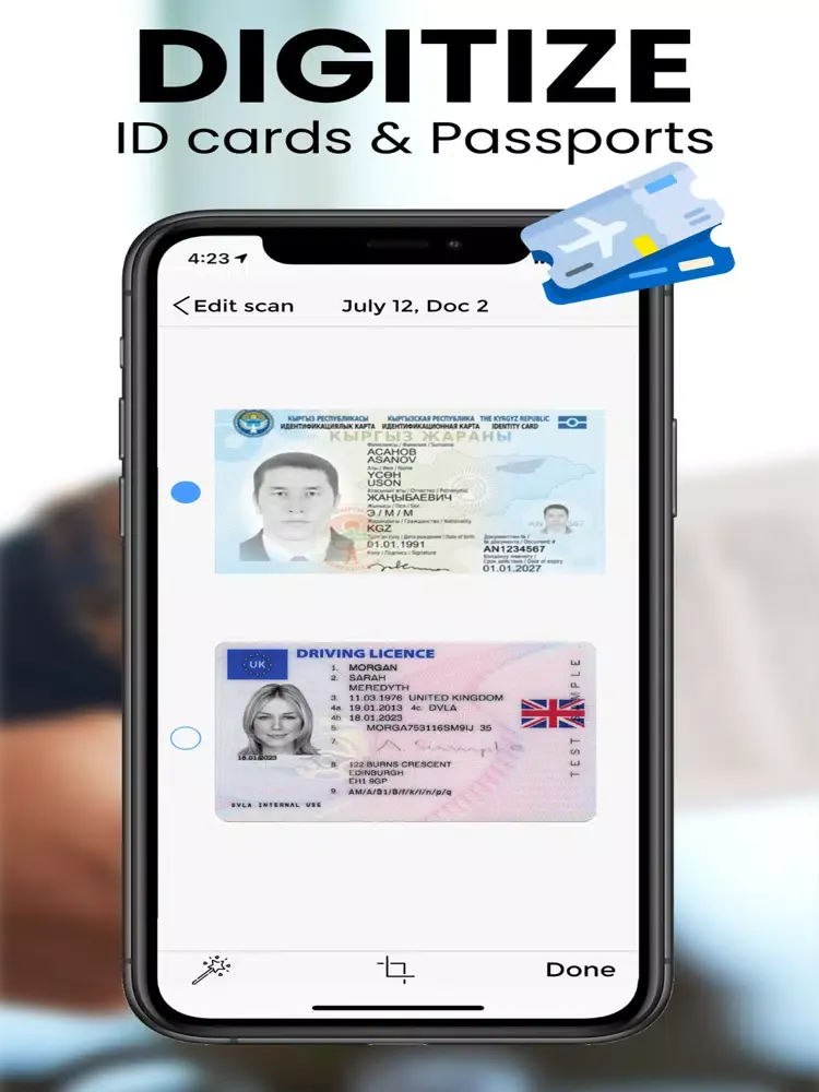 Ảnh chụp màn hình của Scanner PDF : Scan Document iPad 