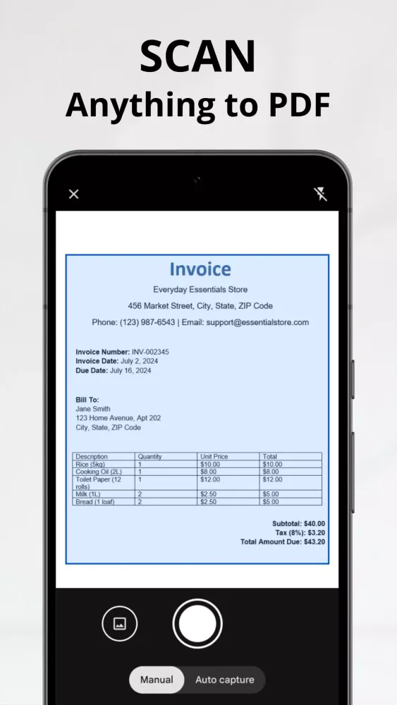 Captures d'écran de PDF Scanner, Image to text
