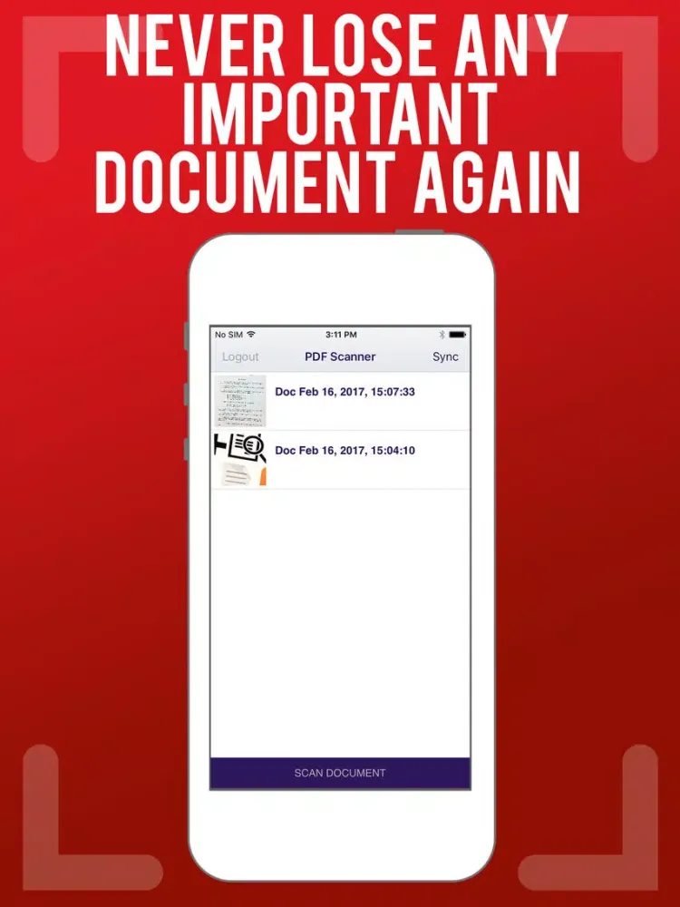 PDF Scanner App . iPad  スクリーンショット