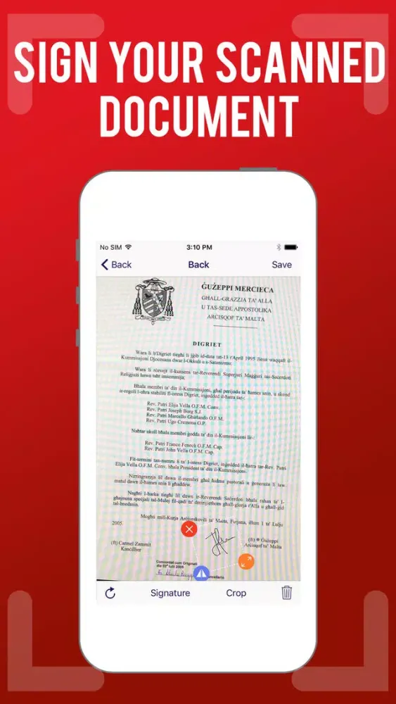 PDF Scanner App . スクリーンショット