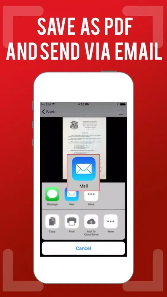PDF Scanner App . スクリーンショット